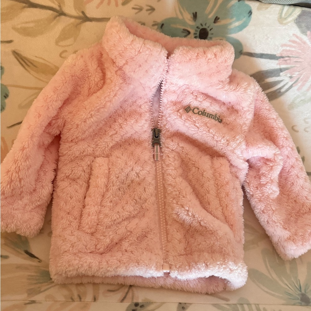 Columbia Soft Pink Baby Fleece